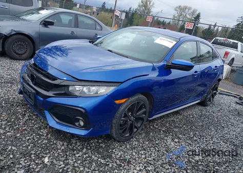 2019 Honda Civic Sport z USA, uszkodzony, nr VIN SHHFK7G43KU212058